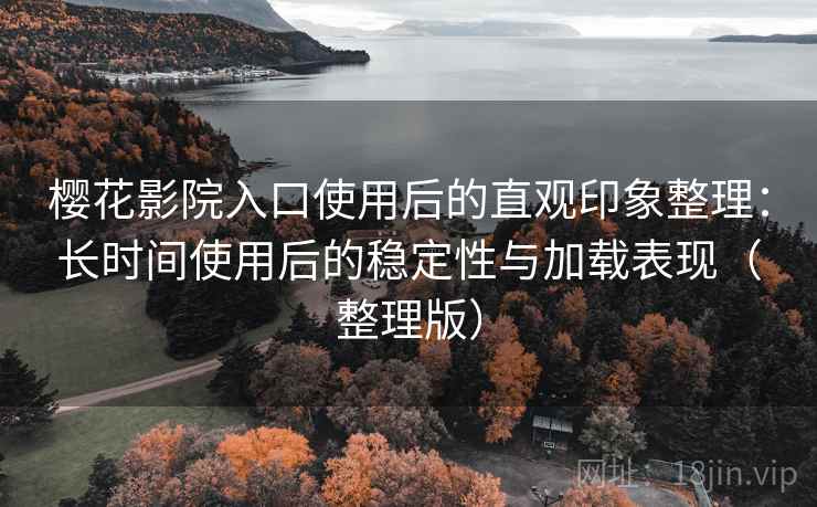 樱花影院入口使用后的直观印象整理：长时间使用后的稳定性与加载表现（整理版）