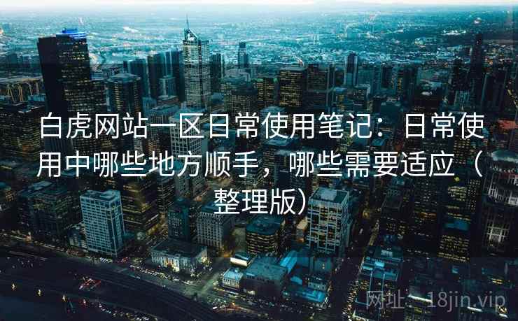 白虎网站一区日常使用笔记：日常使用中哪些地方顺手，哪些需要适应（整理版）