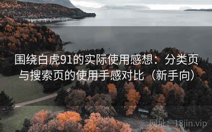 围绕白虎91的实际使用感想:分类页与搜索页的使用手感对比(新手向) 围绕白虎91的实际使用感想:分类页与搜索页的使用手感对比(新手向)