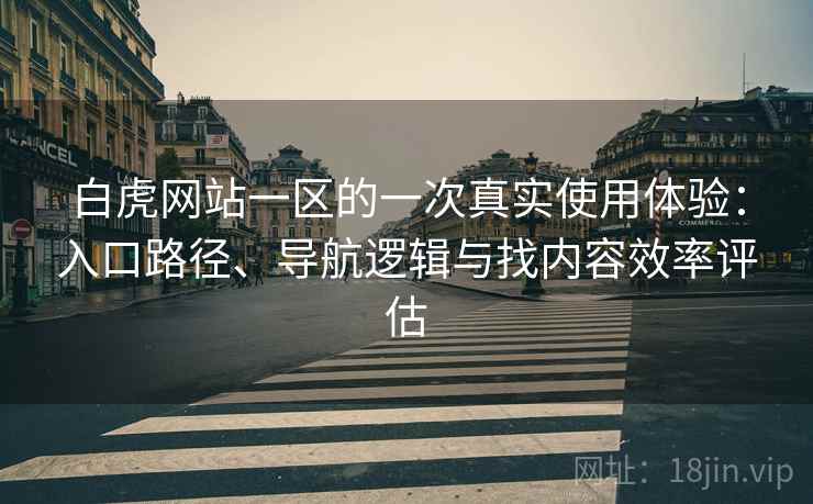 白虎网站一区的一次真实使用体验:入口路径、导航逻辑与找内容效率评估 白虎网站一区的一次真实使用体验:入口路径、导航逻辑与找内容效率评估